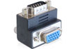 Adaptor VGA 15T-15M 90 grade, Delock 65289