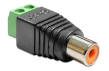 Adapter RCA Mama la Bloc Terminal 2 pini, Delock 65418