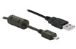 Cablu Delock USB 2.0 A - micro USB de tip B