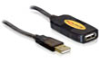 Cablu prelungitor activ USB 2.0 (A T-M) 5 m, Delock