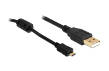 Cablu USB 2.0 A T la micro USB B T 3m, Delock 82336 