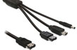 Cablu eSATAp 5V eSATA-mini USB-DC 1m, Delock 82467