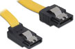 Cablu SATA III drept cu fixare 0.5M, Delock 82810
