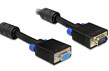 Cablu prelungitor VGA Delock, 15T-15M, ecranat, 15 m
