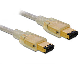 Cablu FireWire 6p/6p 3M, Delock 82575