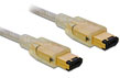 Cablu Firewire 6p/6p 1M, Delock 82573