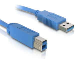 Cablu USB 3.0 A - B 1M, Delock 82580