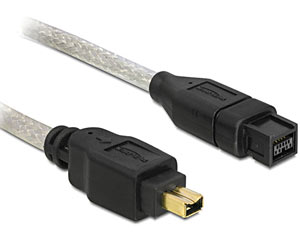 Cablu FireWire Delock 1m 9p/4p, 82588