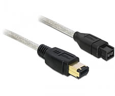 Cablu FireWire Delock 2m 9p/6p, 82596