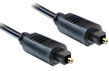 Cablu optic Toslink T-T 2M, Delock 82884