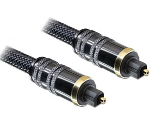 Cablu optic ecranat Toslink T-T 2M, Delock 82900