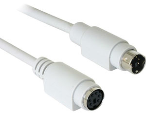Cablu prelungitor PS/2 1.8M, Delock 84070