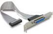 Bracket la 1 x Paralel DB25, Delock 84300