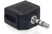 Adaptor audio stereo 3.5mm jack T la 2 X jack M, Delock 84306