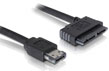 Cablu eSATAp la micro SATA 16 pini 1M, Delock 84416