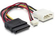 Cablu Y alimentare SATA-Molex-4 pini, Delock 84420