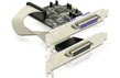 Placa PCI-Express la 2 porturi paralel, Delock 89125