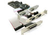 Placa PCI-Express 4 X Serial, 1 X paralel, Delock 89177