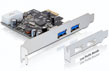 Placa PCI Express USB 3.0 2 porturi, Delock 89241