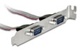 Bracket serial DB9, 2 porturi, Delock