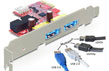 Placa PCI Express la 2 x USB 3.0 + eSATAp, Delock 89288