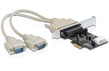Placa PCI Express la 2 x Serial Power Management, Delock 89305