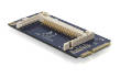 Convertor Mini PCI Express (IDE) la Compact Flash, Delock 91475