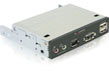 Delock 3.5“ Mutlipanel eSATAp/USB 2.0/FireWire/HD-Audio