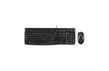 KIT Logitech, Tastatura si Mouse, USB, 920-002563, black