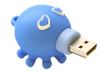 USB flash drive A-Data Theme Series T806 Blue 8GB