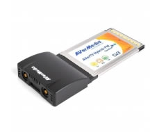 TV Tuner AverMedia AVerTV-Hybrid-Cardbus, PCMCIA Analog/Digital