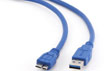 Cablu USB 3.0 A - micro B 3M, Gembird CCP-mUSB3-AMBM-10