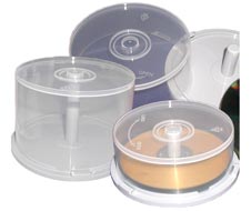 Cake box ( spindle ), capacitate 25 CD/DVD