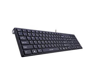 Tastatura Delux USB, DLK-K1000U, negru