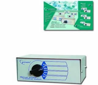 Manual printer crossover switch Gembird DS25-X