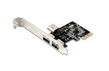 Placă PCI EXPRESS - Fire Wire, 2+1 porturi 