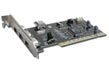 PCI Firewire IEEE 1394 adapter, 3 + 1 porturi