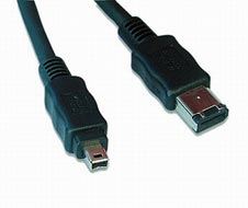 Cablu Firewire IEEE 1394 6P/4P 3m