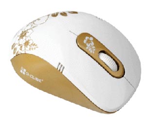 Mouse Wireless G-Cube Golden Aloha: Sunrise, G7A-60SR