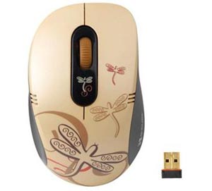 Mouse Wireless G-Cube Nature, G7E-60N