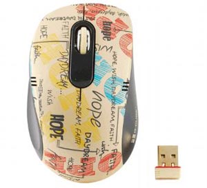Mouse Wireless G-Cube So Happy Together: Hope, G7H-60H