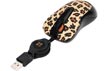 Mouse G-Cube Lux Leopard: Brown USB, G-Laser, GOL-60B