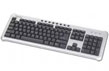 Tastatura Gembird PS/2 KB-314M-SB Multimedia Silver-Black