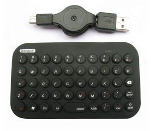 Tastatura mini Bluetooth, Gembird KB-BTF2-B-US