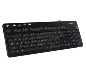 Tastatura A4TECH USB KL-126, Black