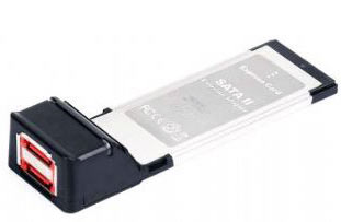 Placa Expresscard Gembird - 2 porturi eSATA , PCMCIAX-ESATA22