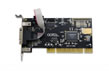 Placă PCI - Serial, 2 porturi, Low Profile