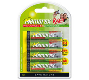 Acumulatori Memorex 1.2V HR6 / AA 2100mAh, blister