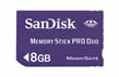 Memory Stick Pro Duo card 8GB, retail