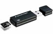 Silicon Power USB flash drive Ultima 155 Iron Gray 4GB + microSD card reader